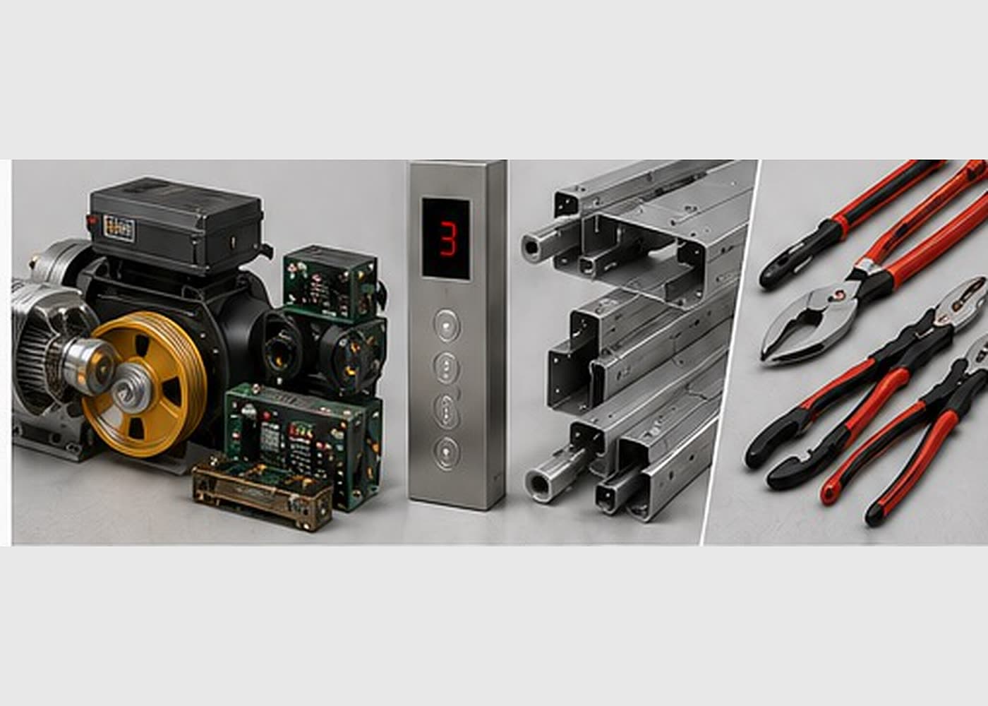 ELV components, spares and specialised tools for lift maintenance in Dubai